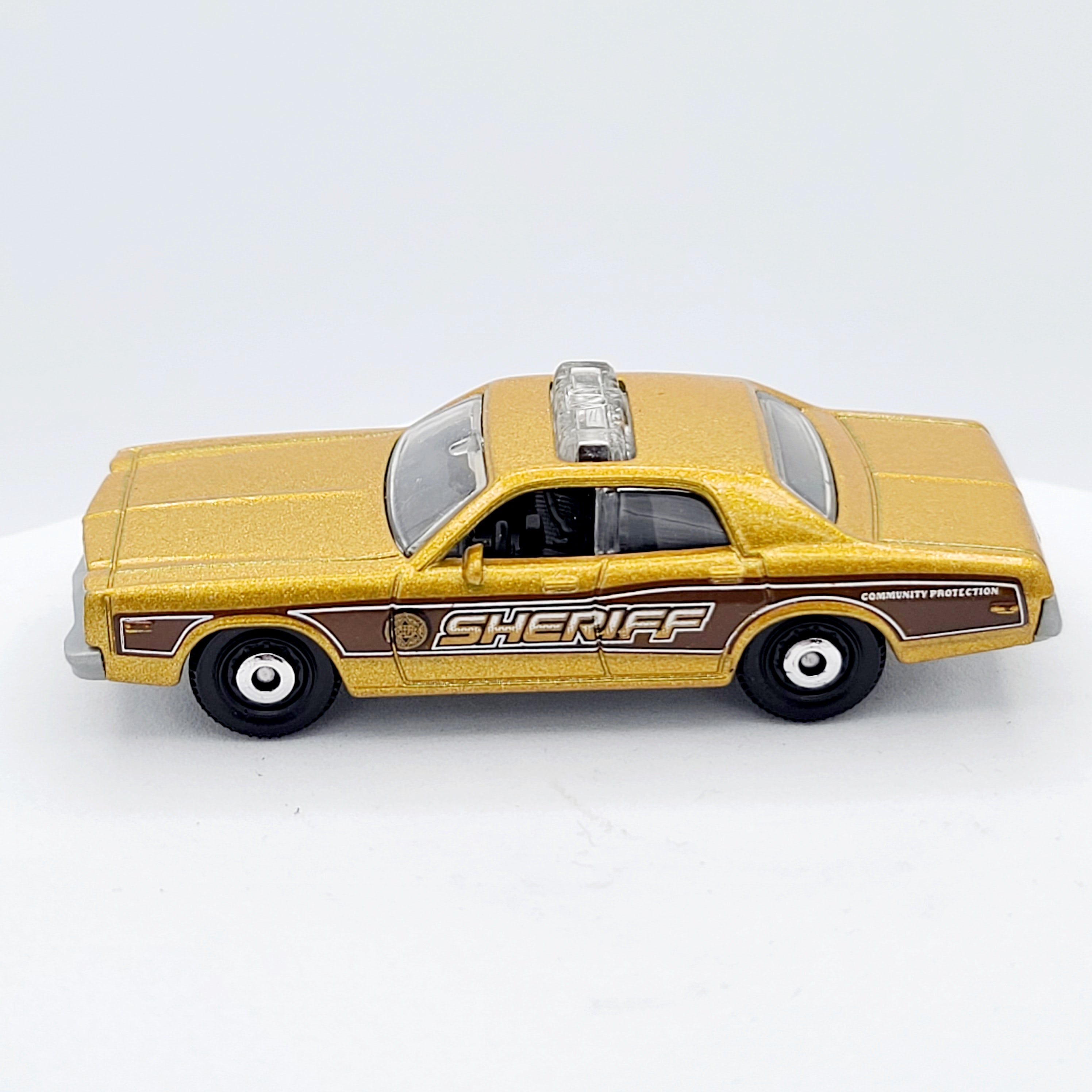 Matchbox '78 Dodge Monaco Police Car "Sheriff" (2015 MBX 5 Pack Exclusive - Police Squad)